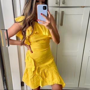 SUNSHINE LINEN DRESS